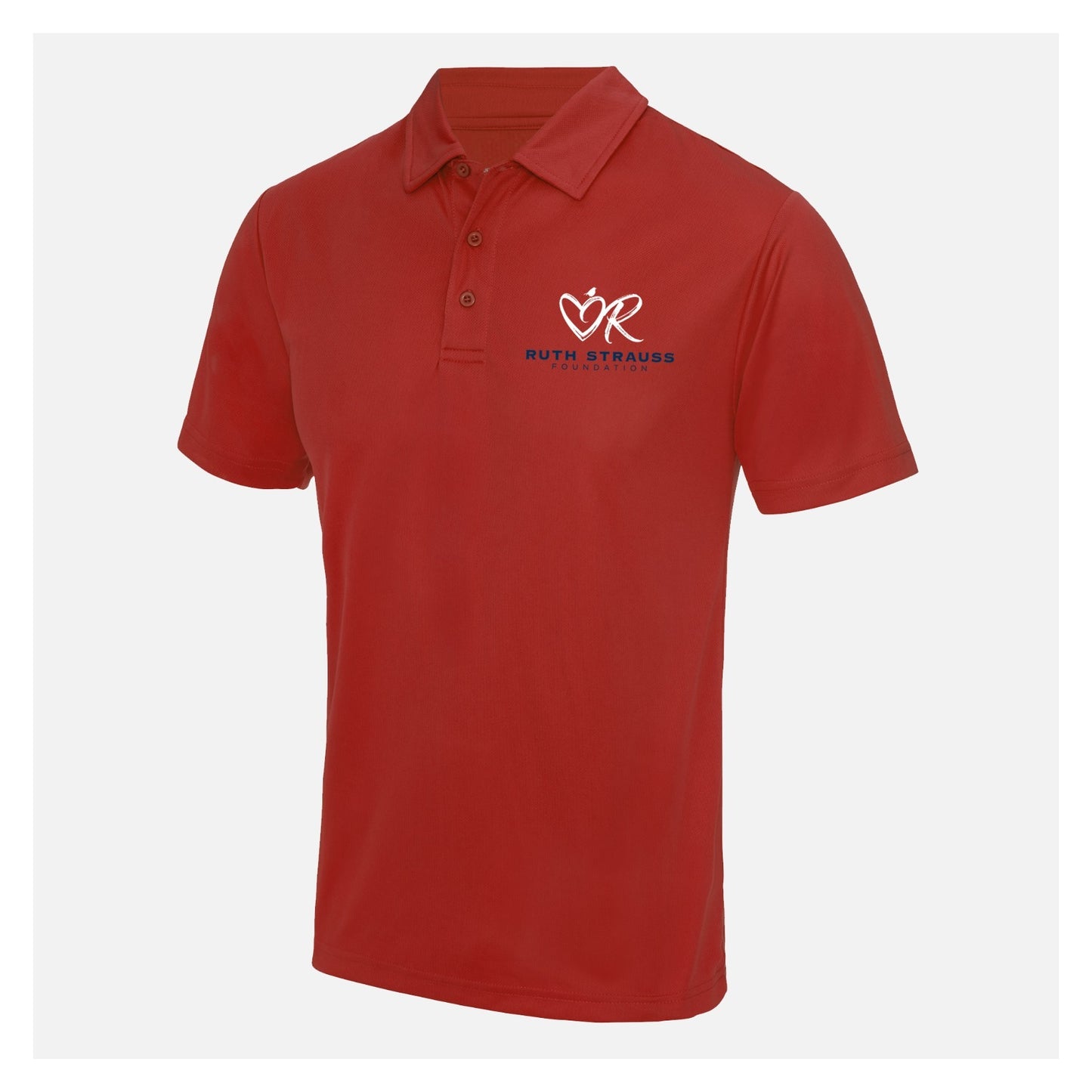 RSF Mens Tech Polo Red