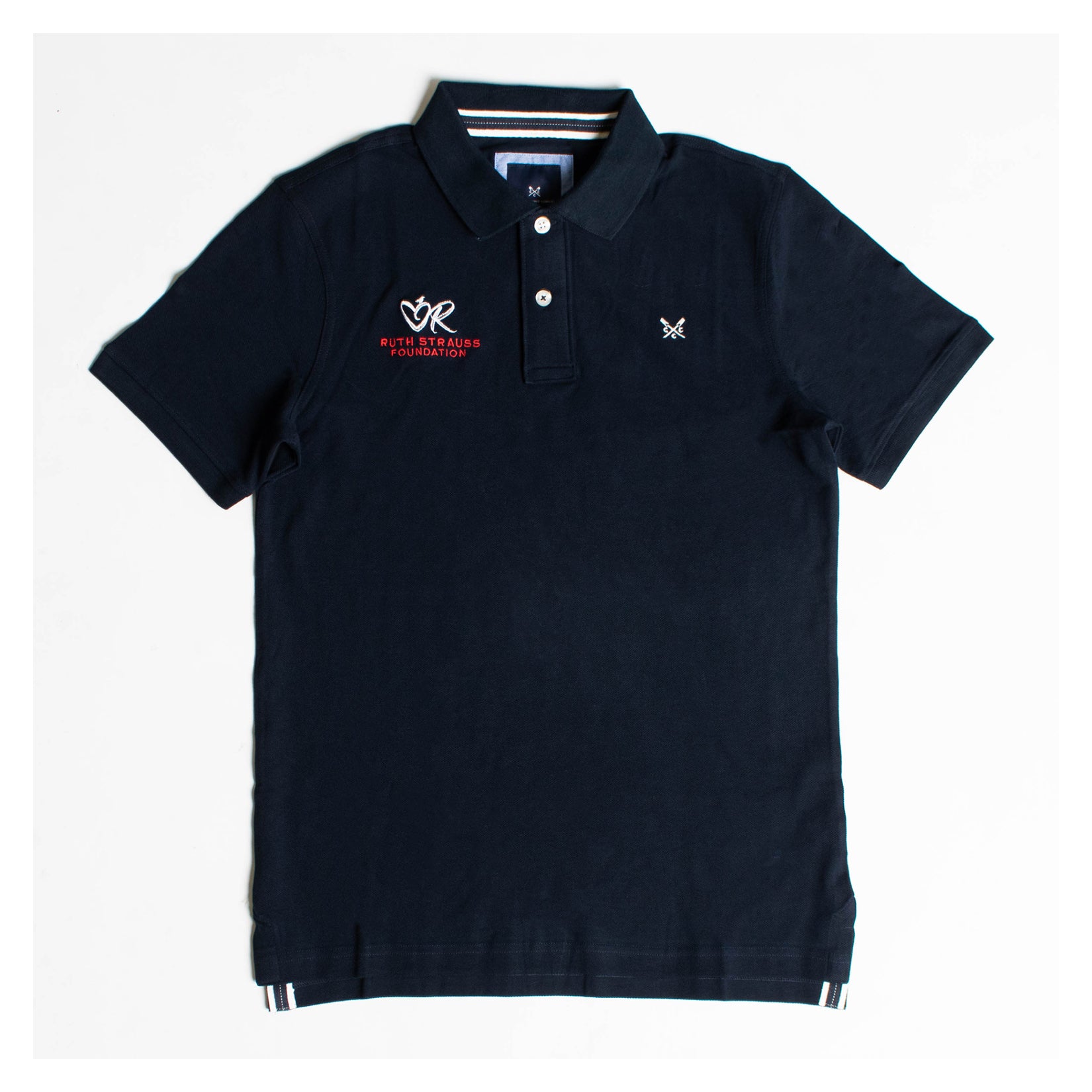 RSF Crew Clothing Polo Shirt Navy