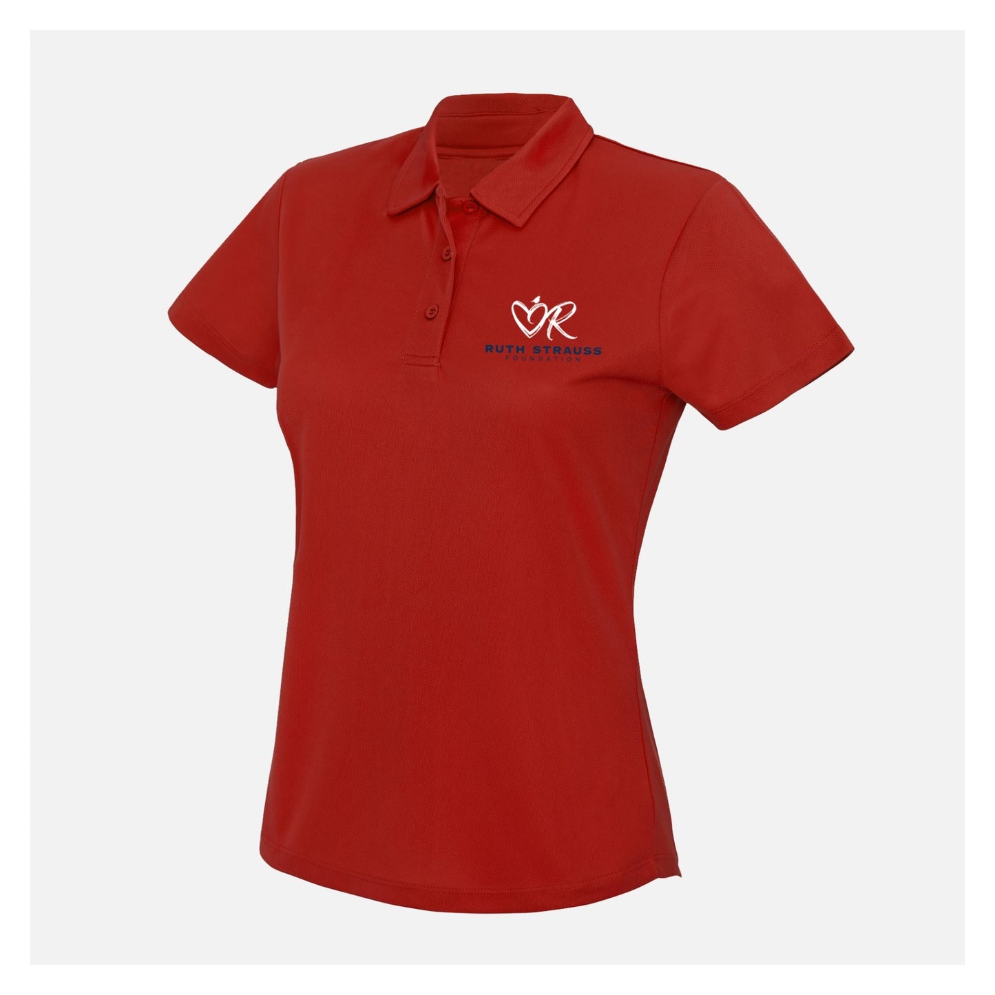 RSF Womens Tech Polo Shirt Red