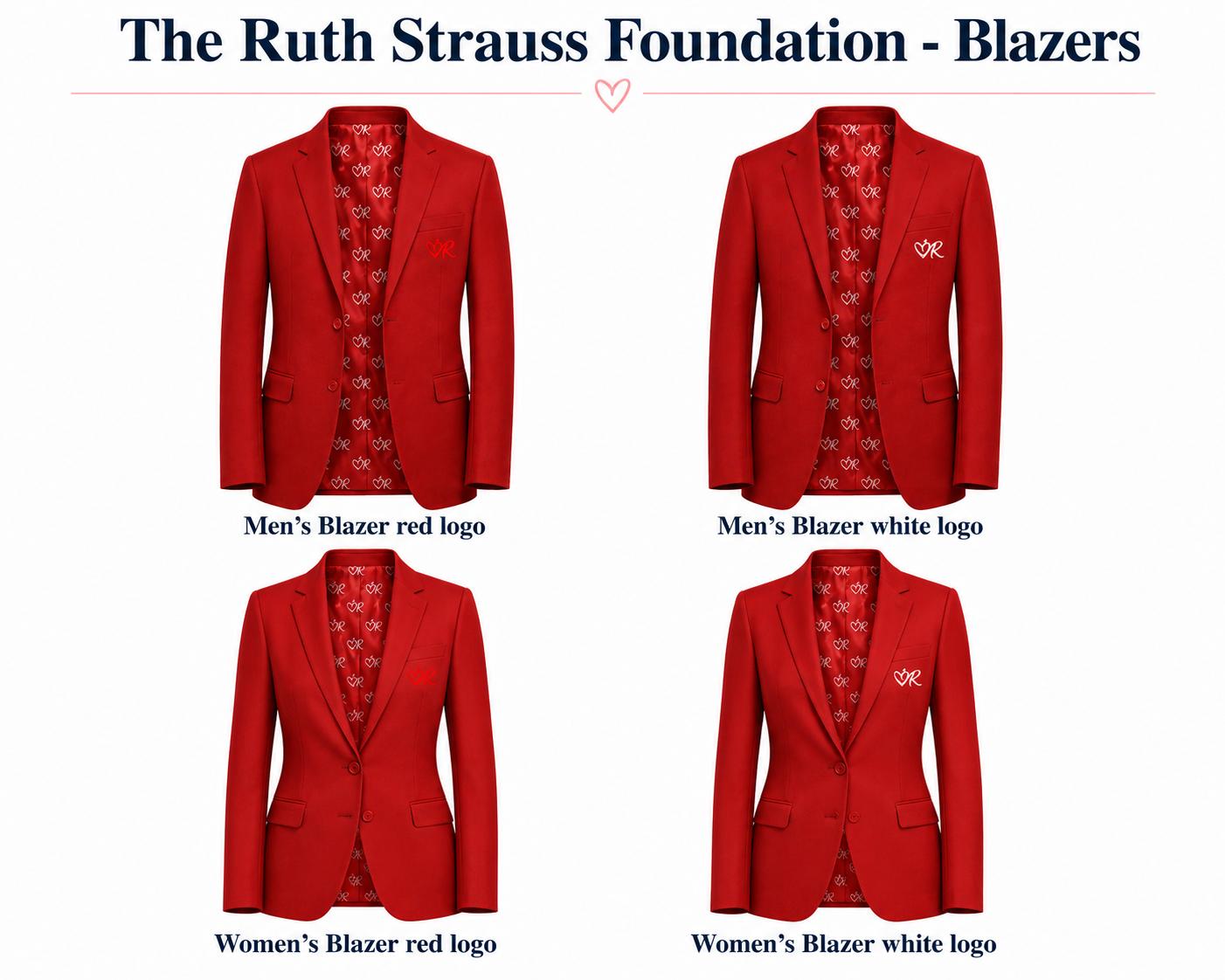 Ruth Strauss Foundation Women's Red Blazer - Pre-Order